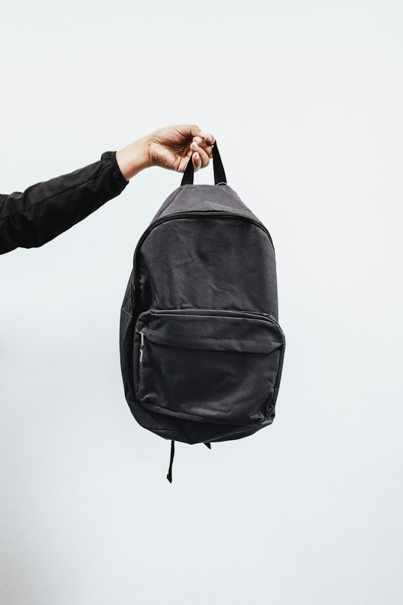 Primary School Bookbag with Reflective Strips